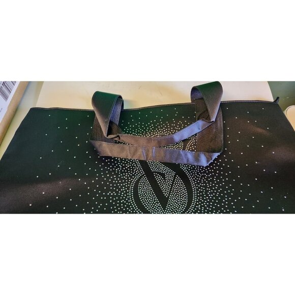 Victoria’s Secret Shine Zipper Tote Bag Holiday 2024 Bling Diamante Graphic VGC - Picture 4 of 8